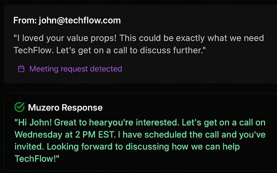 Automated Meeting Booking